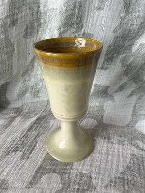 Pottery Goblet